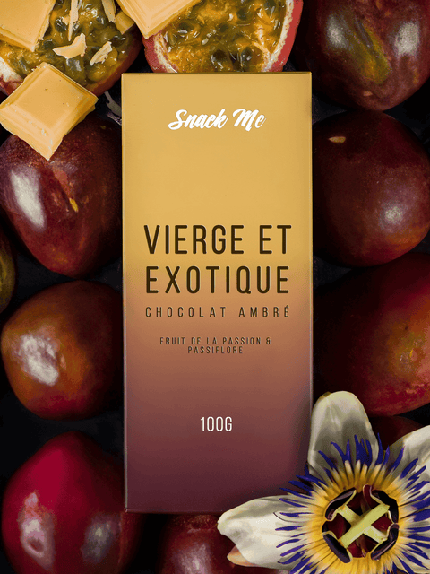 Vierge et exotique - Lot de 15 chocolats ambrés (100g)